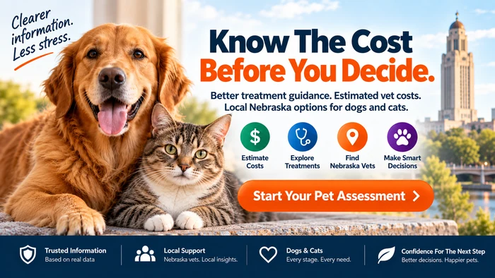 PetCare Nebraska pet treatment cost guidance banner 14